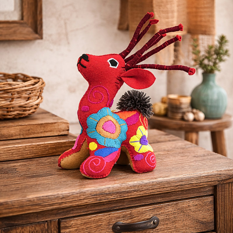 Happy Habitat Decorative Stuffed Deer