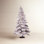Flocked Spruce Alpine 7' Pre-Lit Spruce Tree