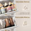 12 Pair Flip Down Shoe Storage