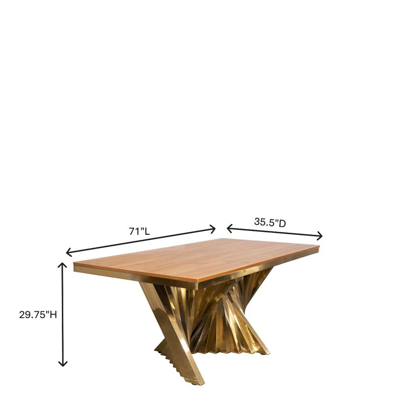 Ensemble de table de salle à manger à plateau en bois 9 pièces avec 8 chaises en velours courbé blanc cassé Waterfall