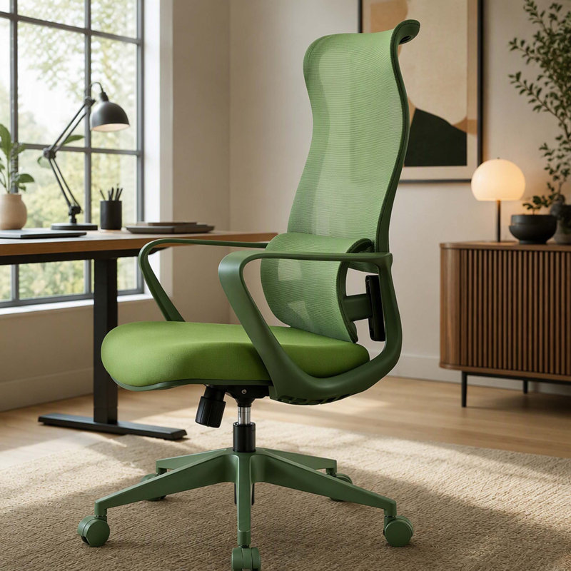 Fauteuil de bureau ergonomique et coloré 350LBS Home Office Mesh