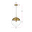 Luminaire suspendu simple à intensité variable 1 lumière Yearby Yearby-1761469207-1870617809-1761469206