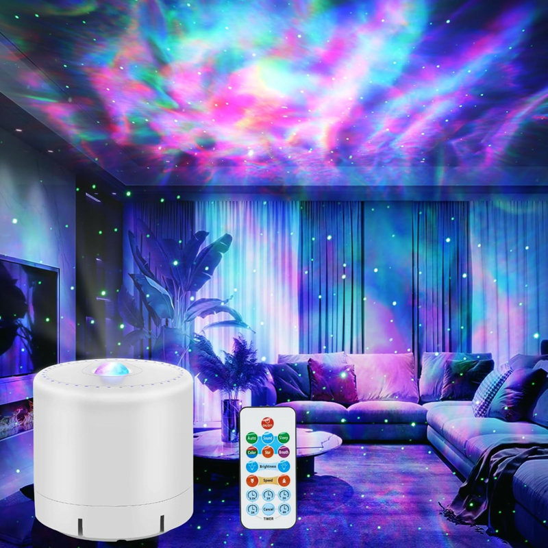 Galaxie, projecteur étoile avec minuterie et télécommande pour adultes, décoration de chambre à coucher, fête, veilleuse étoile
