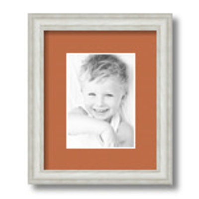 Wood Matte Picture Frame with Mat