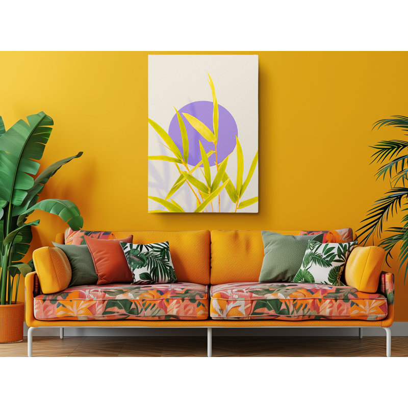 «Modern Minimalist Tropical», reproduction d'art sur toile