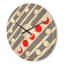 Horloge murale géométrique-63893387