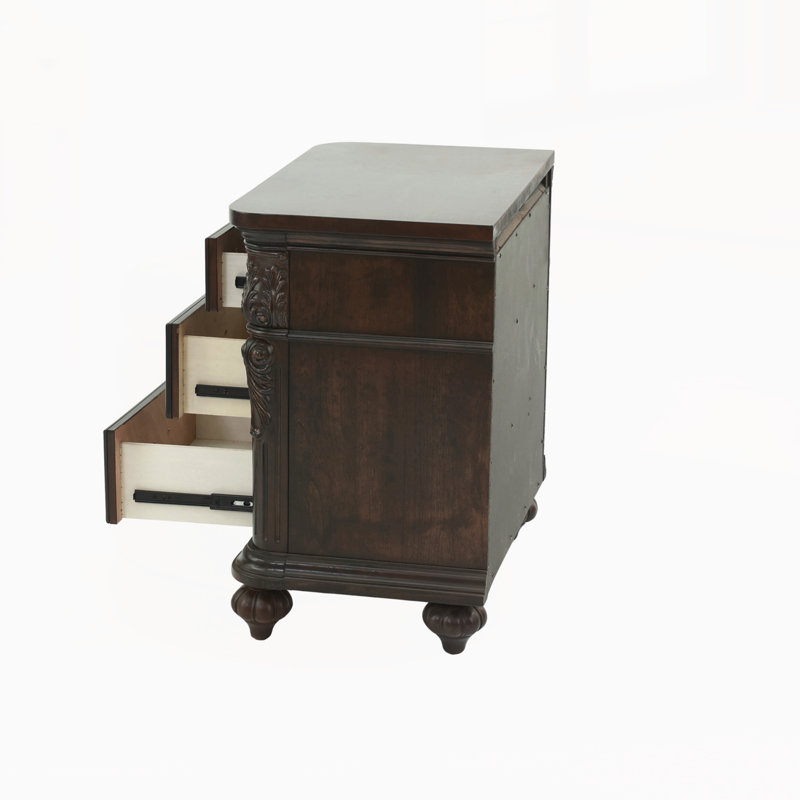 Table de chevet moderne avec tiroirs