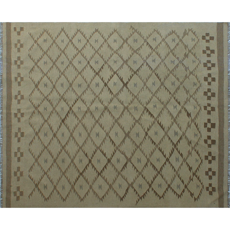 Benge Wool Geometric Indoor Rug