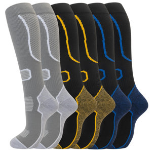 Chaussettes de compression 6 paires pour femmes et hommes