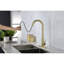 Robinet de cuisine en acier inoxydable Modern-121677898