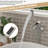Freestanding Waterfall Bathroom Faucet, 360 Swivel Spout And Hand Shower, Dual Temperature, Brushed Nickel Brass Faucet With Tub Detachable Handheld, Rotatable, Temperature Control,-124583717