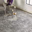 Tapis gris en coton Corso-1211098425