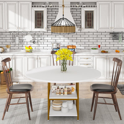 Round Dining Table(Whitout Chairs)