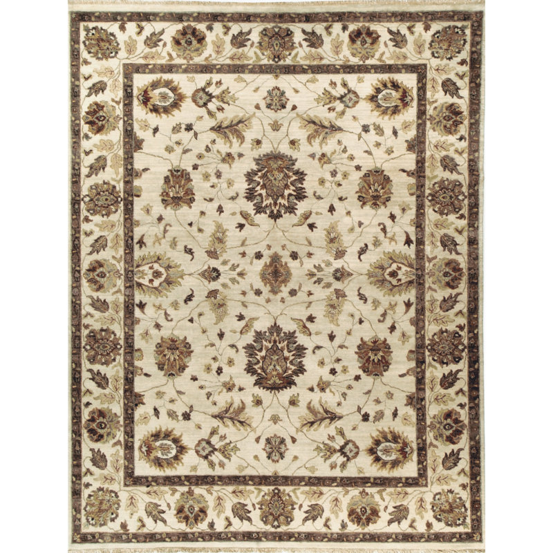 Handmade Wool Oriental Area Rug, Rectangle 14' x 28'