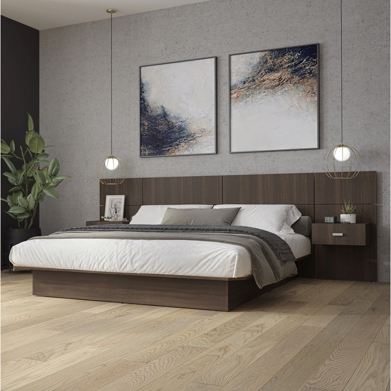 Katsuki 4-Piece Bedroom Platform Set - Modern Design
