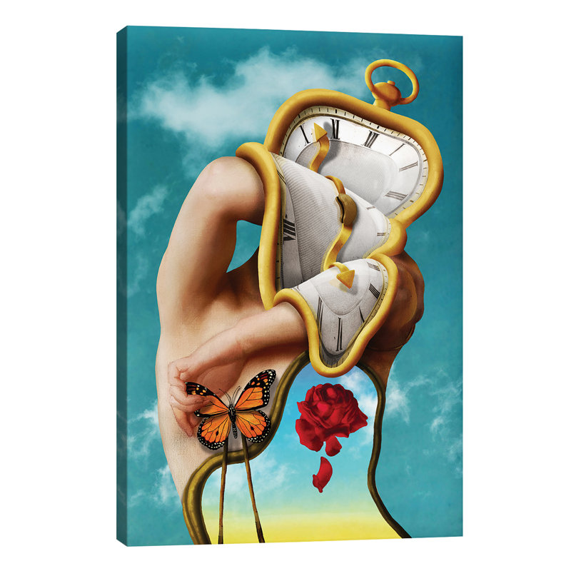 The Persistence Of Time by Diogo Verissimo - Print on Canvas, No Frame, 101.6 cm H x 66.04 cm W x 1.91 cm D
