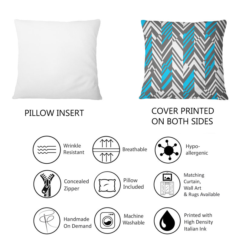 Geometric Throw Pillow