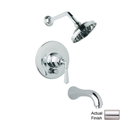 Palladian Dual function Tub and Shower Faucet with Valve