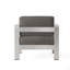 CAPE CORAL MP1 CLUB CHAIR WITH CUSHION COMPRESSED