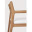 Jack Outdoor Teak Dining Armchair-1998580687