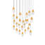 Martini 25 Light Crystal LED Multi-Light Pendant-1588366517-1588366512