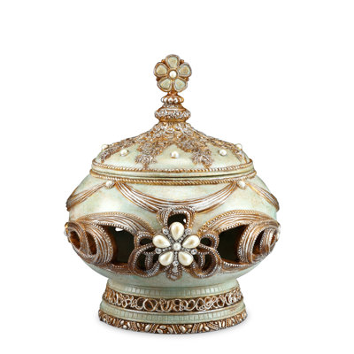 Freese Handmade Poly-Resin Decorative Box