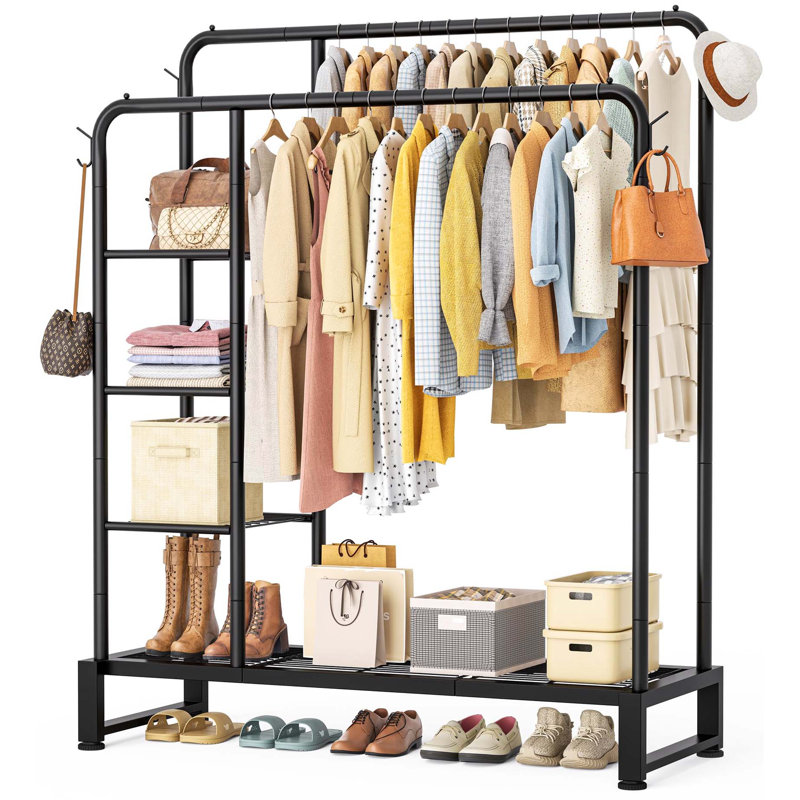 Bonville 115cm Clothing Rack, Black