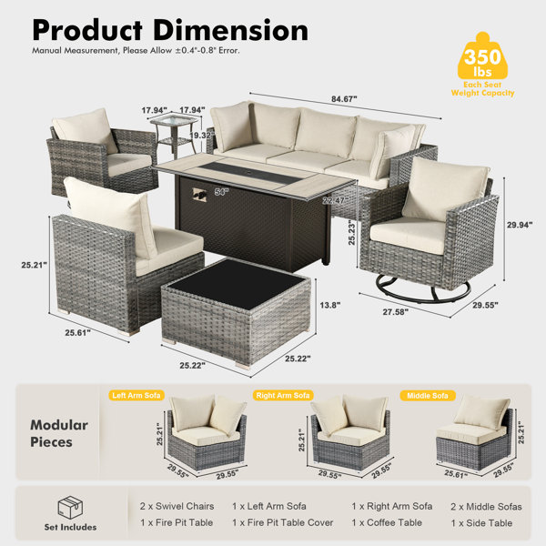 Dimensions du produit