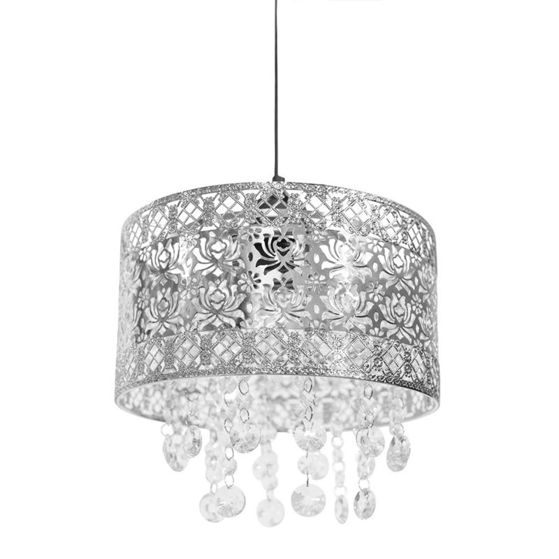 Silver Metal Easy Fit Shade