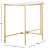Markley Forged Metal Half Moon Console Table