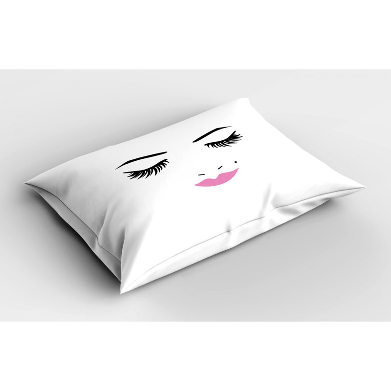 Feminine Polyester Sham Set, King