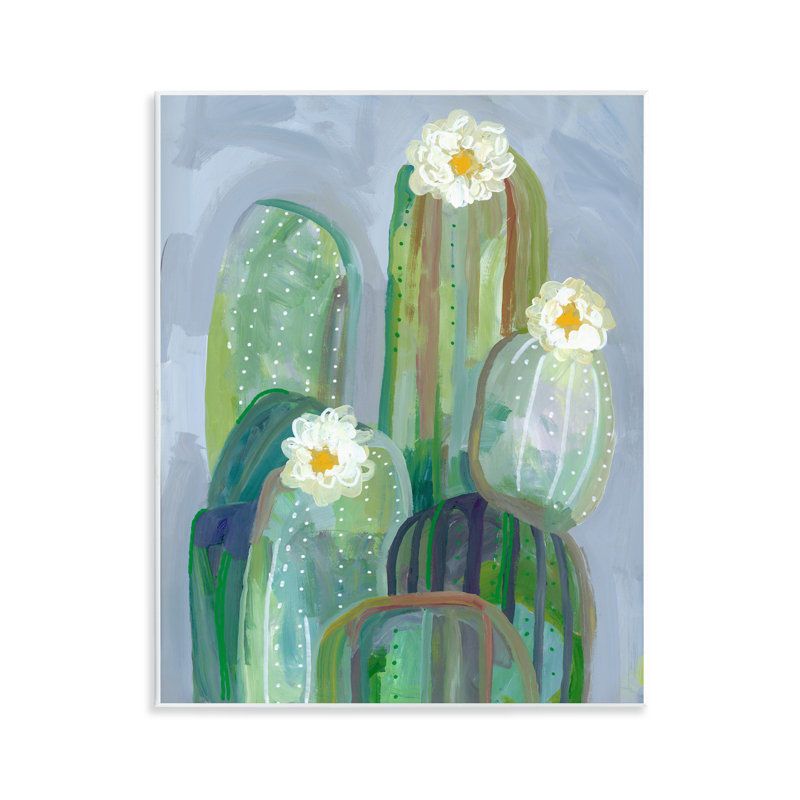 «Desert Day Dream», plaque murale cactus, design par Ashley Davis