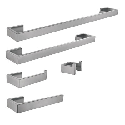 Kingston Brass Lasdun 5-Piece Bathroom Hardware Set