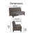 Adore Decor Yvonne Upholstered Sofa-561454590