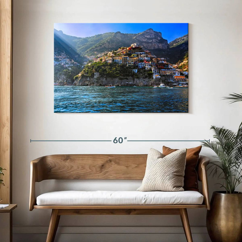 Hannes, falaises de Positano, H 30 po x l 45 po