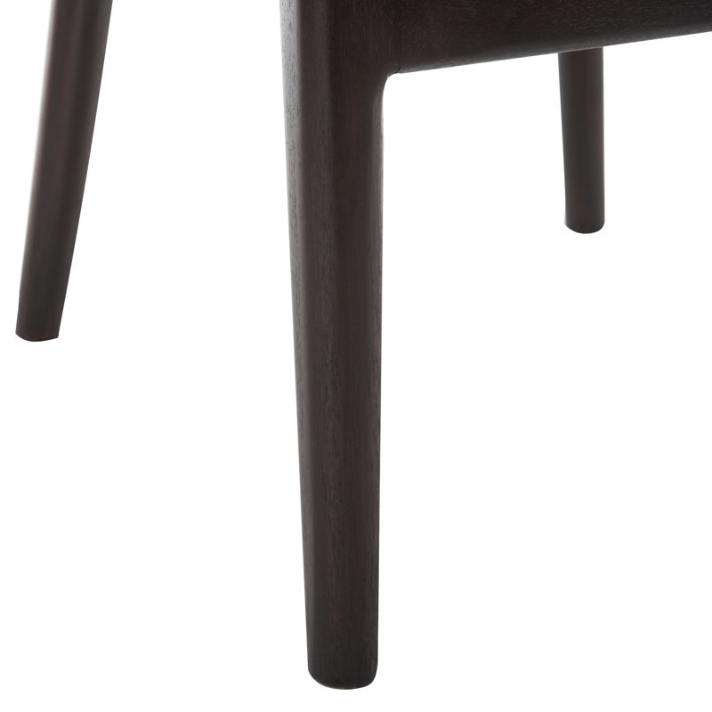 Tabouret de bar Grifton, Coussin brun / cadre brun foncé