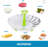 Zulay Kitchen Adjustable Vegetable Steamer Baskets - Expandable Vegetable Steamer Stainless Steel