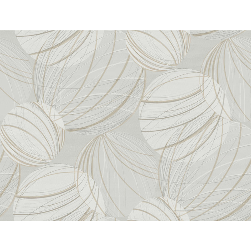 Floating Lanterns Roll, Light Gray