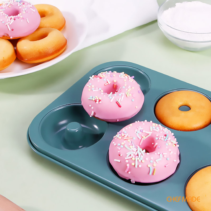Chefmade 6 Cups Non-stick Donut Pan
