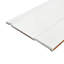Carreau de céramique bullnose lustré blanc Santorini 7,9 po x 5,9 po