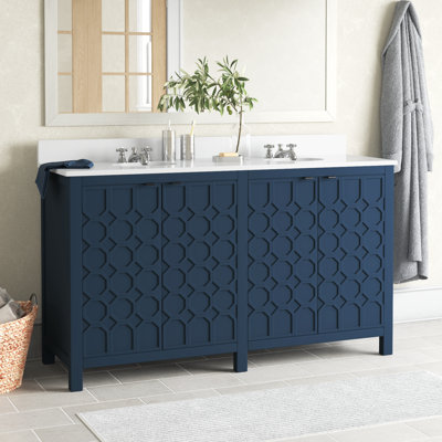 Ensemble de meuble-lavabo double 59,5 "Barkley