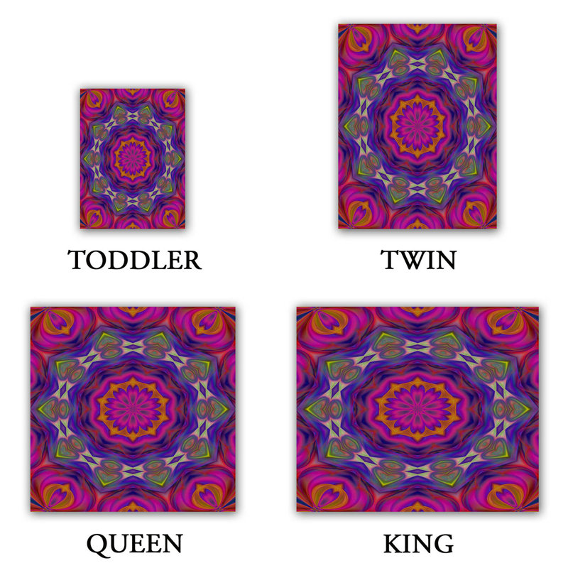 Geometric Shapes Duvet Cover, 1 Queen Duvet Cover + 2 Standard Shams