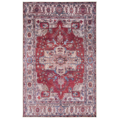 Tapis oriental rouge / beige Sonia