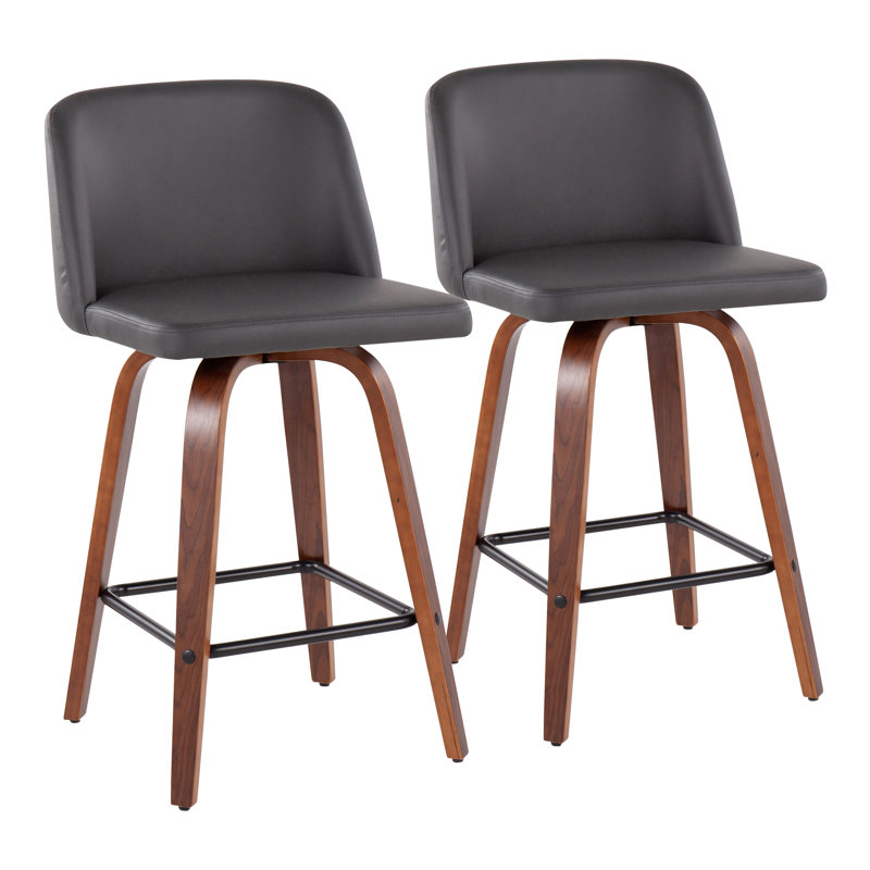 Arabelle Swivel Upholstered Counter Stool