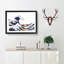 The Great Wave of Kanagawa by Katsushika Hokusai - Picture Frame Painting Print on MDF-55611066-55611069