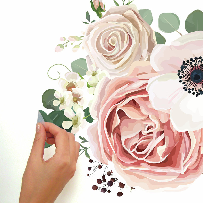Plants & Flowers Non-Wall Damaging Wall Decal