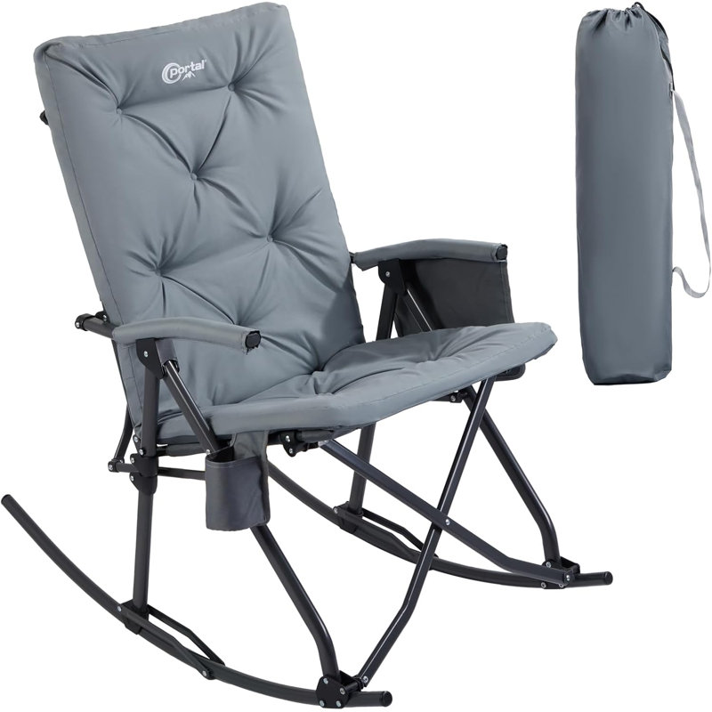 Chaise berçante pliante pliante et berçante