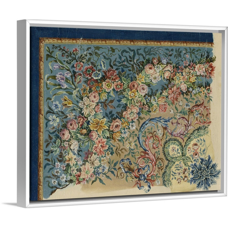 «Vintage Design Sketch I» par Baxter Mill - Reproduction d'art, Toile blanche encadrée, H 26 po x l 32 po x P 1,75 po
