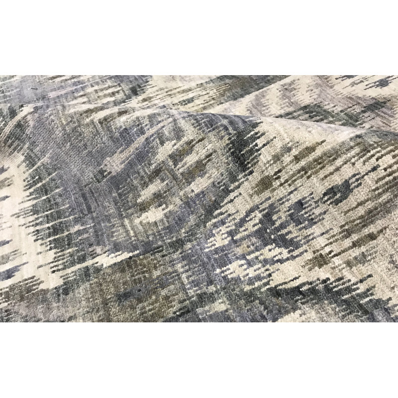 Ikatville Wool Ikat Area Rug