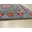 Hand Tufted Wool Floral Area Rug in Blue-1002109947